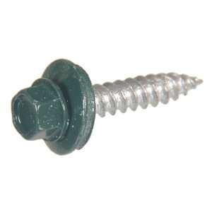  The Hillman Group 35 Pack 1 1/2 Green Hex Washer Head 