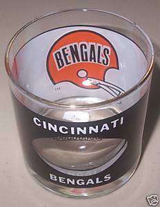 1970s Cincinnati Bengals see thru Football Helmet Glass  