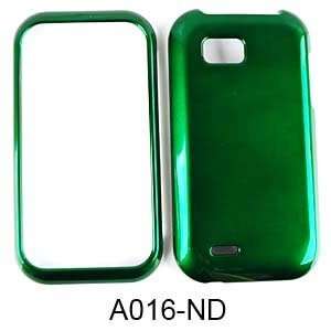   HARD COVER CASE FOR LG MYTOUCH Q DARK GREEN Cell Phones & Accessories