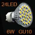 9W E27 Power Cold White Spot LED Light Bulbs 85 265V  