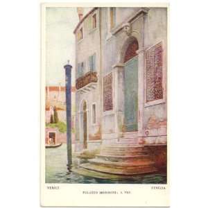   Postcard Palazzo Morosini San Vio   Venice Italy 