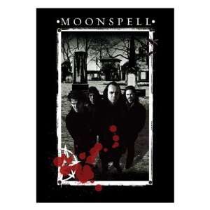  Moonspell (Group) Gold Wood Mounted Music Poster Print 