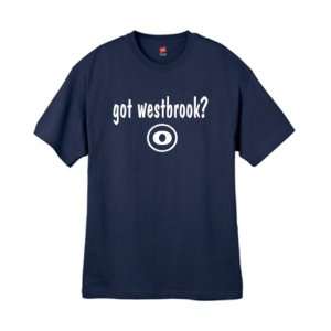 Mens Got Westbrook ? Navy Blue T Shirt Size Small Sports 
