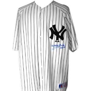  Whitey Ford New York Yankees Autographed Jersey with HOF 