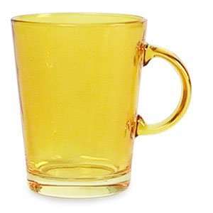 Leonardo Rio Yellow Glass Mug 