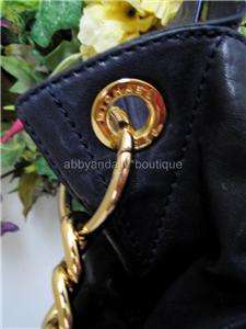 MICHAEL KORS $448 Uptown Astor Chain Large Shoulder Leather Bag 
