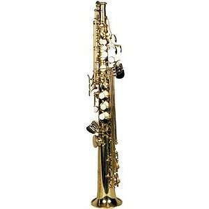  EM Winston 350GL Key of Bb Soprano Saxophone Musical 