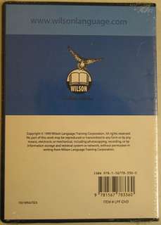 Wilson Reading System The Lesson Plan Format LPF DVD 4  