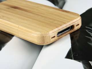Real Genuine Natural Bamboo Wood Wooden Hard Case Cover F Verizon 
