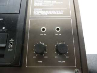 Vintage Sharp AV 2000 Cassette Player Recorder Auto Stop Used  