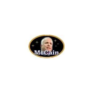  McCain Bumper Sticker (Oval) Automotive