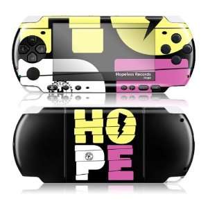   MS HPLS10031 Sony PSP 3000  Hopeless Records  Hope Skin Electronics