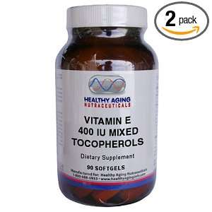  Healthy Aging Nutraceuticals Vitamin E 400 Iu Mixed 