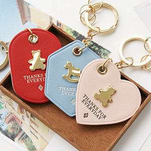 Women Cute Leather Key Chains Holder Iconic Humming V.2  