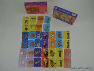THE WIGGLES MEMORY GAME Complete Set of 36 Cards  