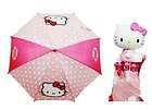 Sanrio Hello Kitty Kid Sized Umbrella Toddler Girl Snow Rain Sun Gear 