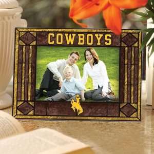  Wyoming Cowboys Picture Frame Horizontal Glass Frame 