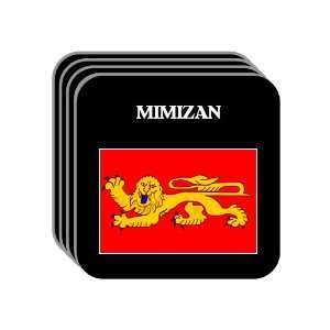  Aquitaine   MIMIZAN Set of 4 Mini Mousepad Coasters 