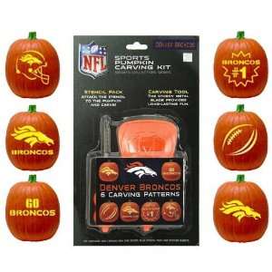  Denver Broncos Pumpkin Carving Kit
