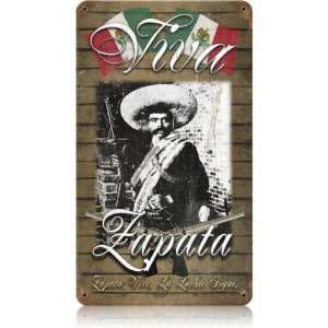  Zapata Foreign Language Vintage Metal Sign   Victory 