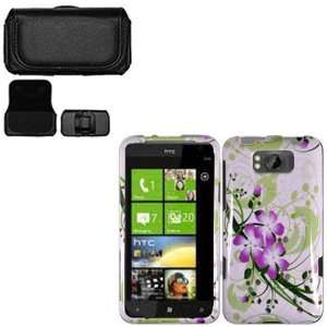  iFase Brand HTC X310E/Titan Combo Green Lily Protective 