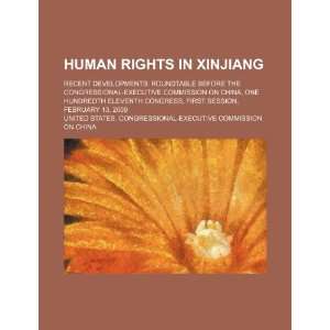  Human Rights in Xinjiang recent developments roundtable 