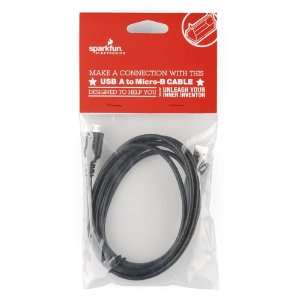  USB microB Cable   6 Foot (Retail) Electronics