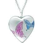 The Illusionist Locket Heart Butterfly Necklace Magic  