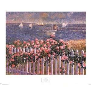  Hyannis Port Roses   Poster by Sam Barber (32 x 27.5 