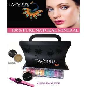 Itay Beauty 8 Stack Caribbean Samba Eye Shadow Shimmer+ Trend Purple 