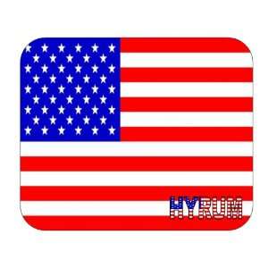  US Flag   Hyrum, Utah (UT) Mouse Pad 