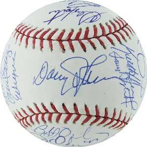  1986 New York Mets Team Autographed MLB Baseball 