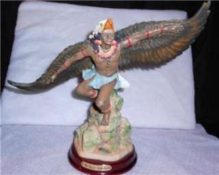 1995 The Crosa Collection Native American/Indian Decorative Statue 