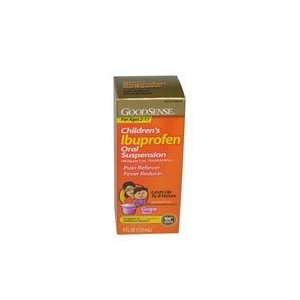  Ibuprofen Childrens Liquid Suspension, Grape Flavor   4 Oz 