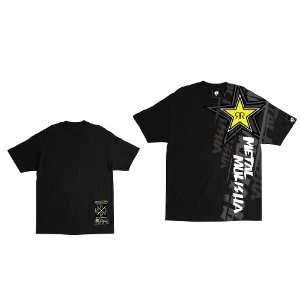  MSR Metal Mulisha Rockstar Storm T Shirt, Black, Size Md 