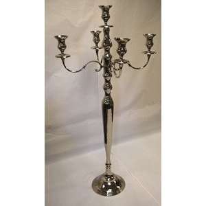  60 Inch Nickel Plated Candelabra