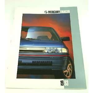  1993 93 Mercury TRACER BROCHURE Sedan Wagon LTS 