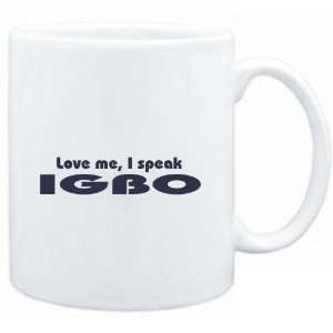  Mug White  LOVE ME, I SPEAK Igbo  Languages