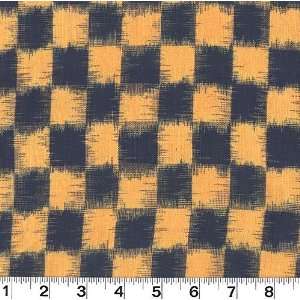  45 Wide Ikat Checkerboard Corn Fabric By The Yard kaffe 