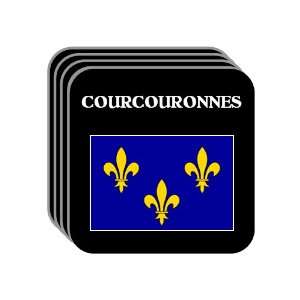  Ile de France   COURCOURONNES Set of 4 Mini Mousepad 