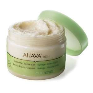 AHAVA Pure Scrub Stress Melt Butter Salt (Syringa   Green Apple) Bath 