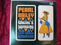 PEARL BAILEY SINGING & SWINGING W/MARGIE ANDERSON LP  