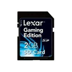  Lexar Gaming Edition 2 GB SD Flash Memory Card SD2GB 697 