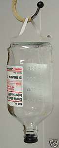 500ml IV Glass Bottle Intravenous Apothecary not MASH P  