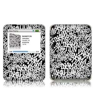   iPod Nano  3rd Gen  In4mation  Logo Skin  Players & Accessories