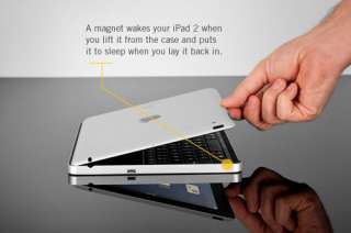   Wireless Keyboard Aluminum Stand Case for The New iPad 3/2  