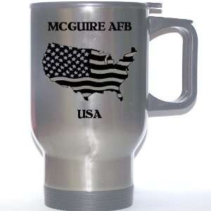  US Flag   McGuire AFB, New Jersey (NJ) Stainless Steel Mug 