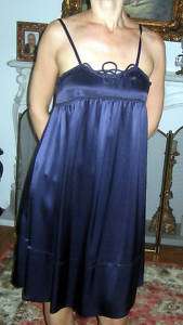 SEE BY CHLOE dark blue silk dress. Size 42 US 6. NWT  
