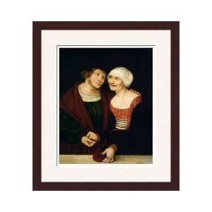  The Infatuated Old Woman Framed Giclee Print
