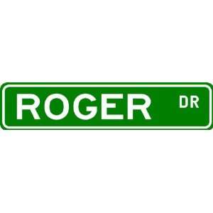  ROGER Street Name Sign ~ Family Lastname Sign ~ Gameroom 